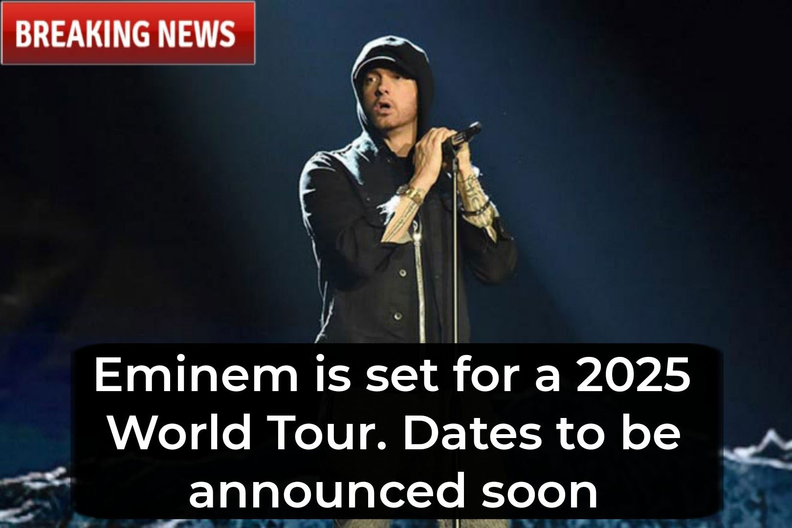 Eminem is set for a 2025 World Tour. Dates to be announced soon Sky News