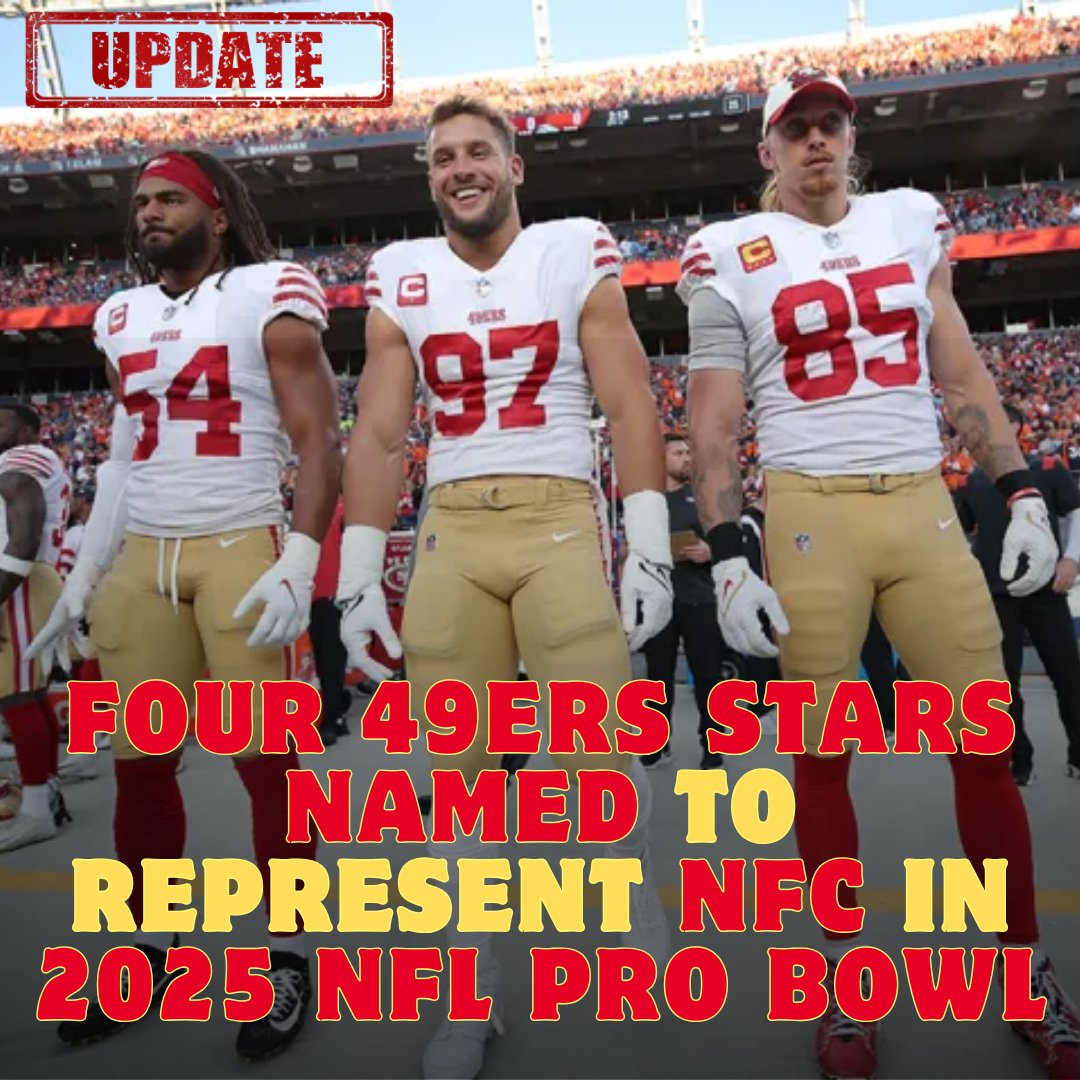 Four 49ers stars named to represent NFC in 2025 NFL Pro Bowl Sky News